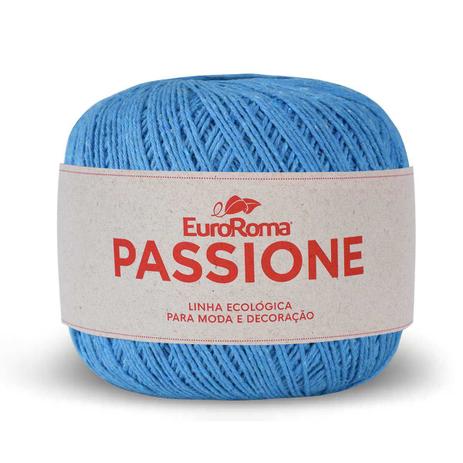 Barbante Euroroma PASSIONE n°3 Cor901 AZUL PISCINA 400mt