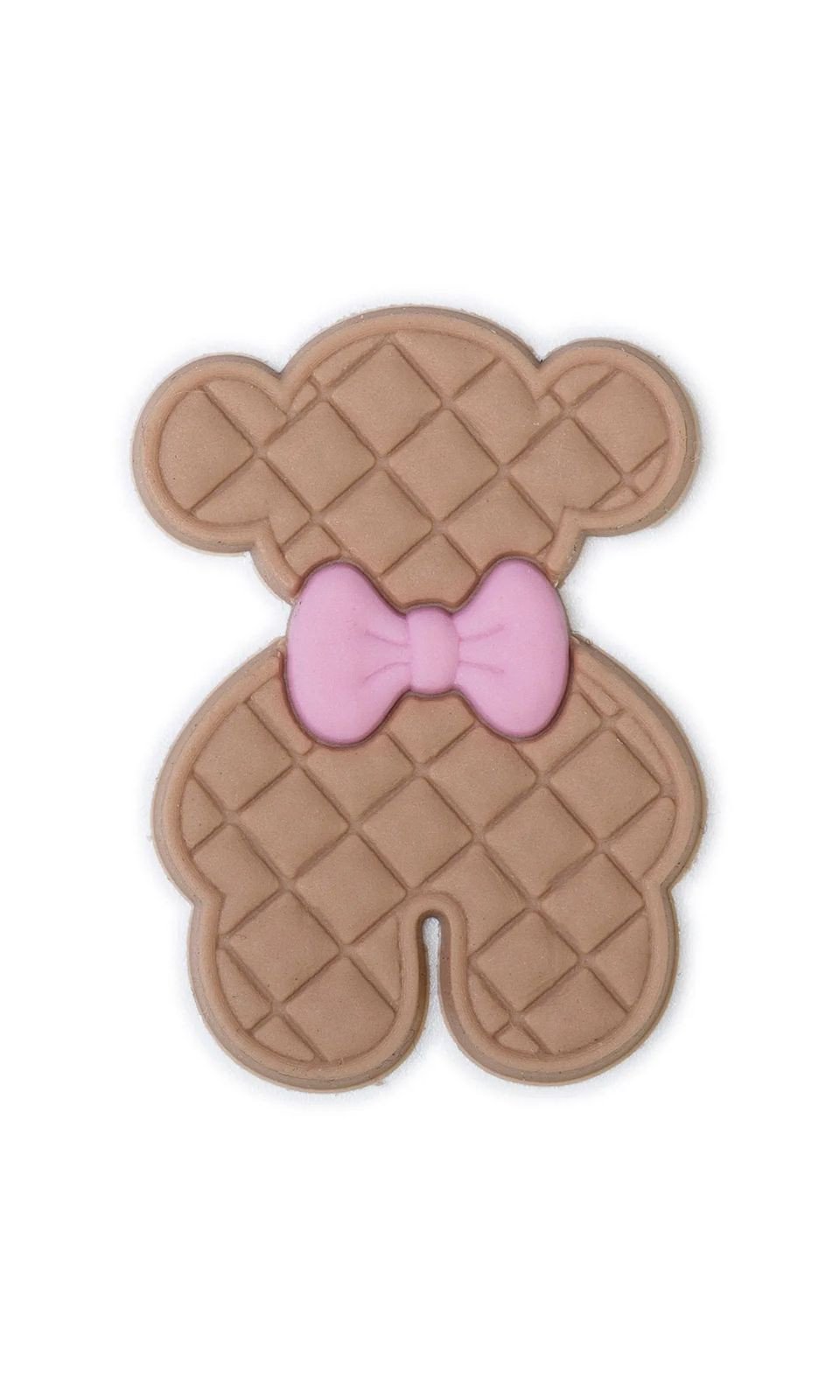 Aplique Emborrachado Urso Gravata FRRImport Ref:2149 ROSA CLARO 02Und