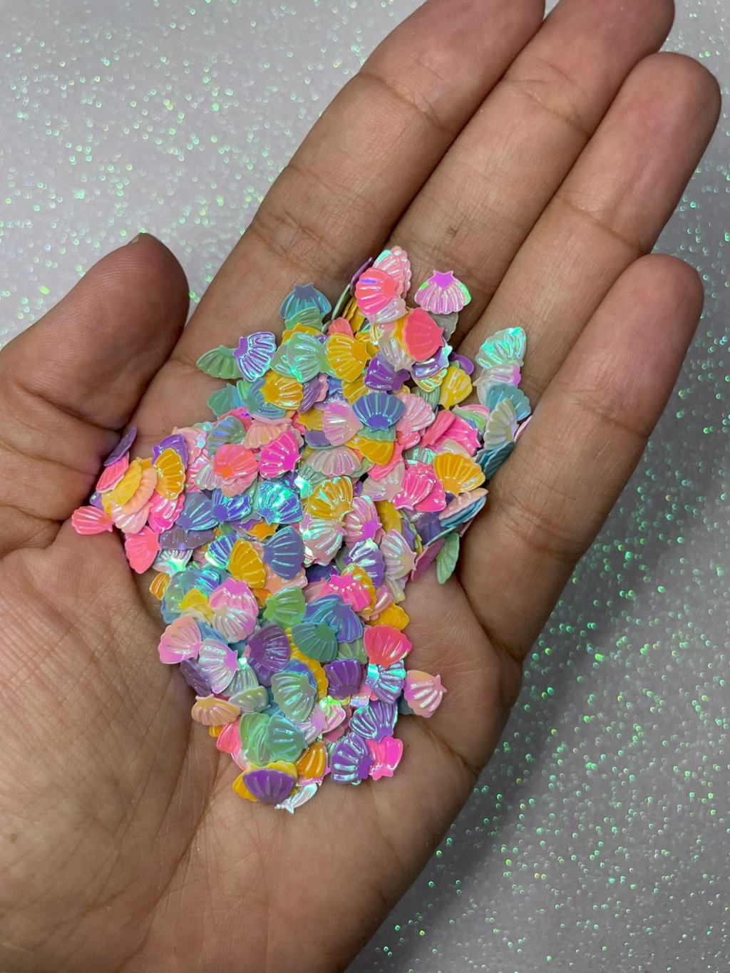 Confete Concha Paetê PatImport Ref:9118 6mm 20g