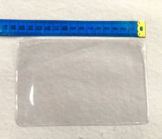 Plástico Selado Laço Piscina G 15x10cm TRANSPARENTE