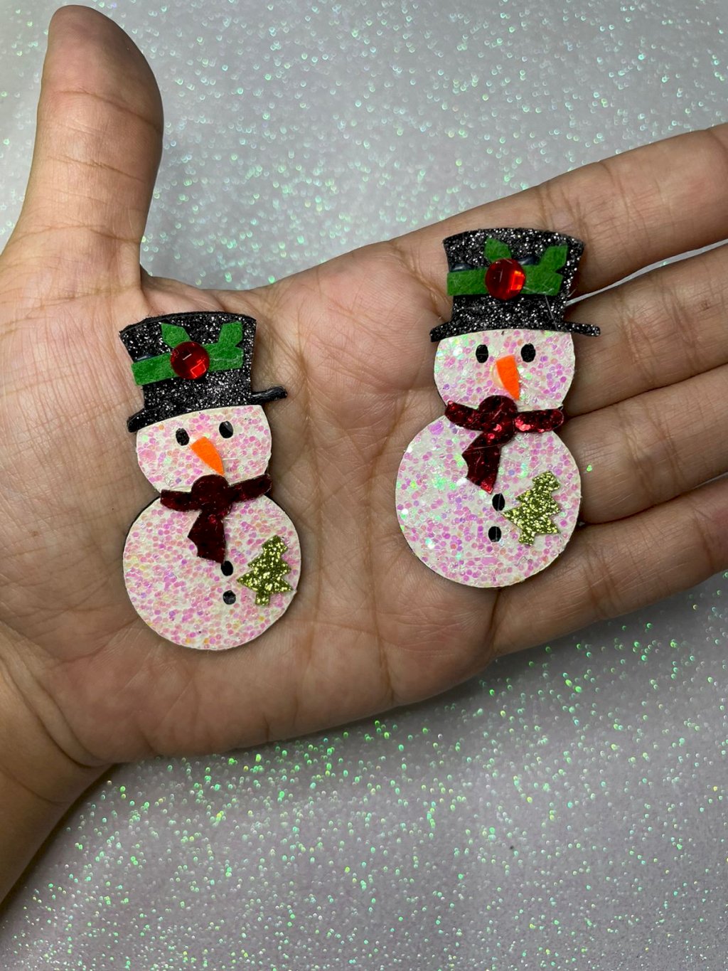 Aplique Feltro/Lonita Natal BONECO DE NEVE PatImport Ref:138799 02und