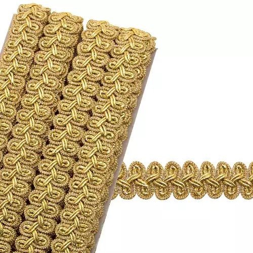 Passamanaria São José Ref:7093 OURO 23mm 10mt