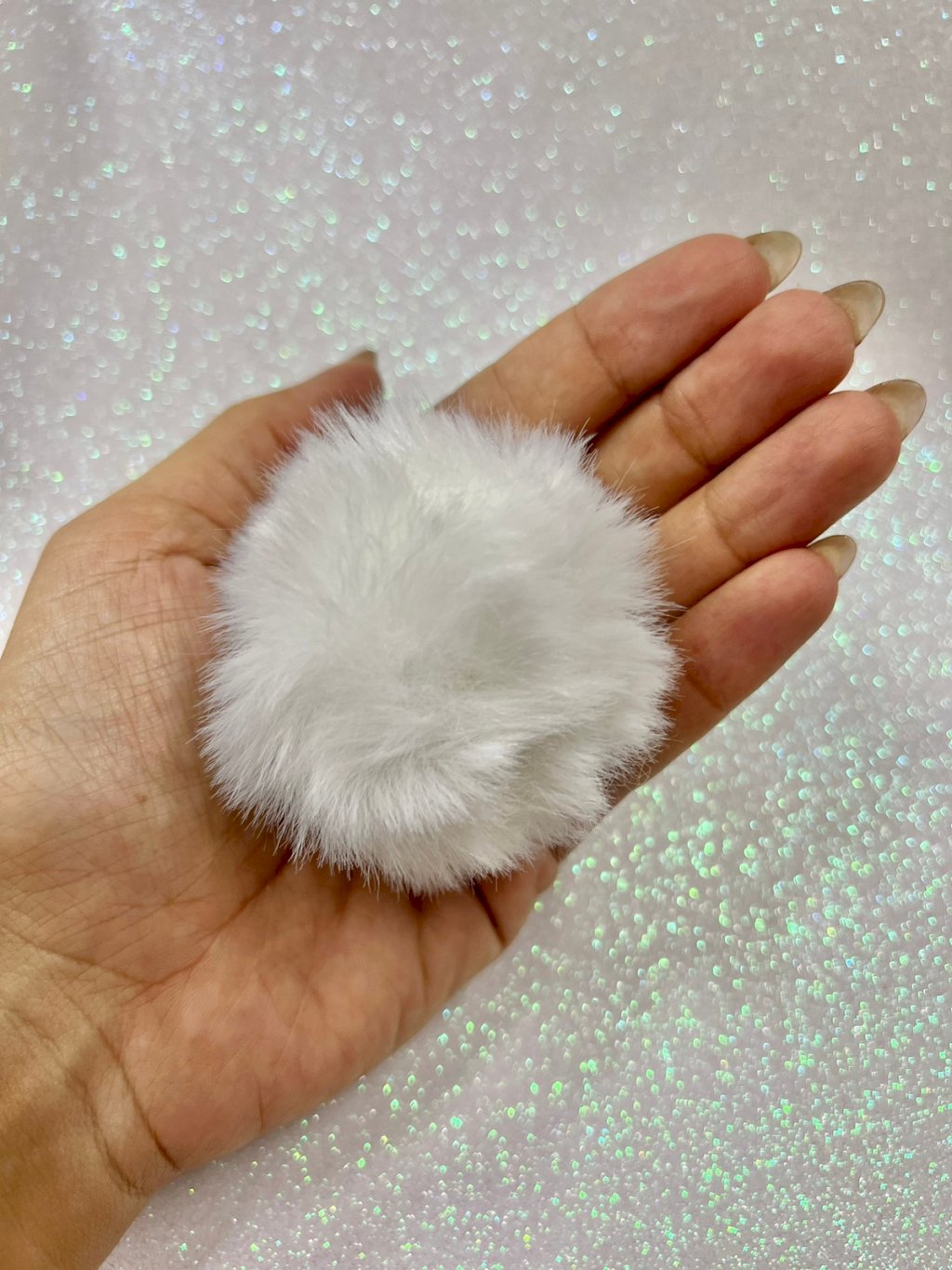 Pompom Pelúcia GG Yama Ref:1606 BRANCO 70mm 01und