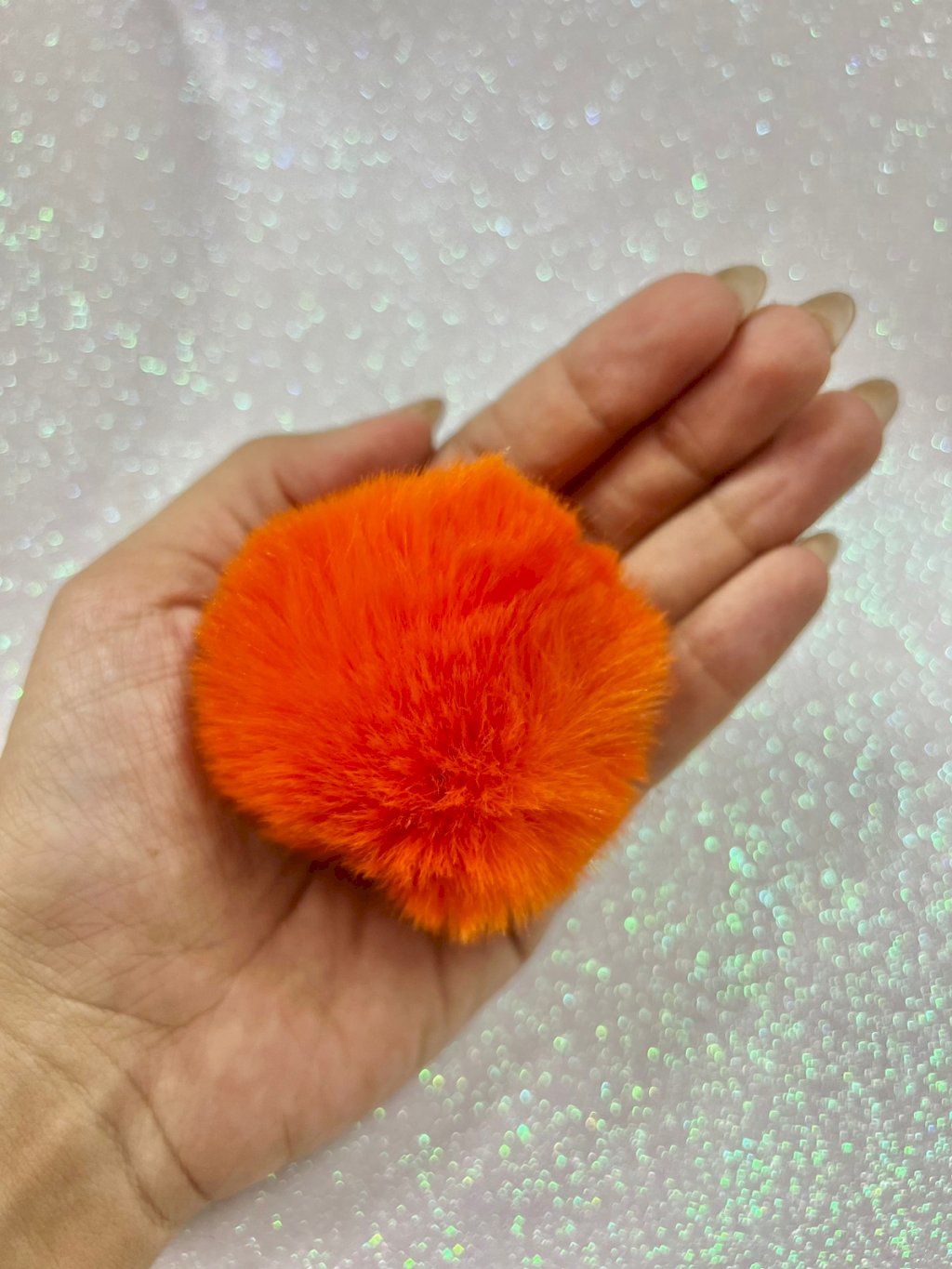 Pompom Pelúcia GG Ref:1606 PatImport LARANJA 70mm