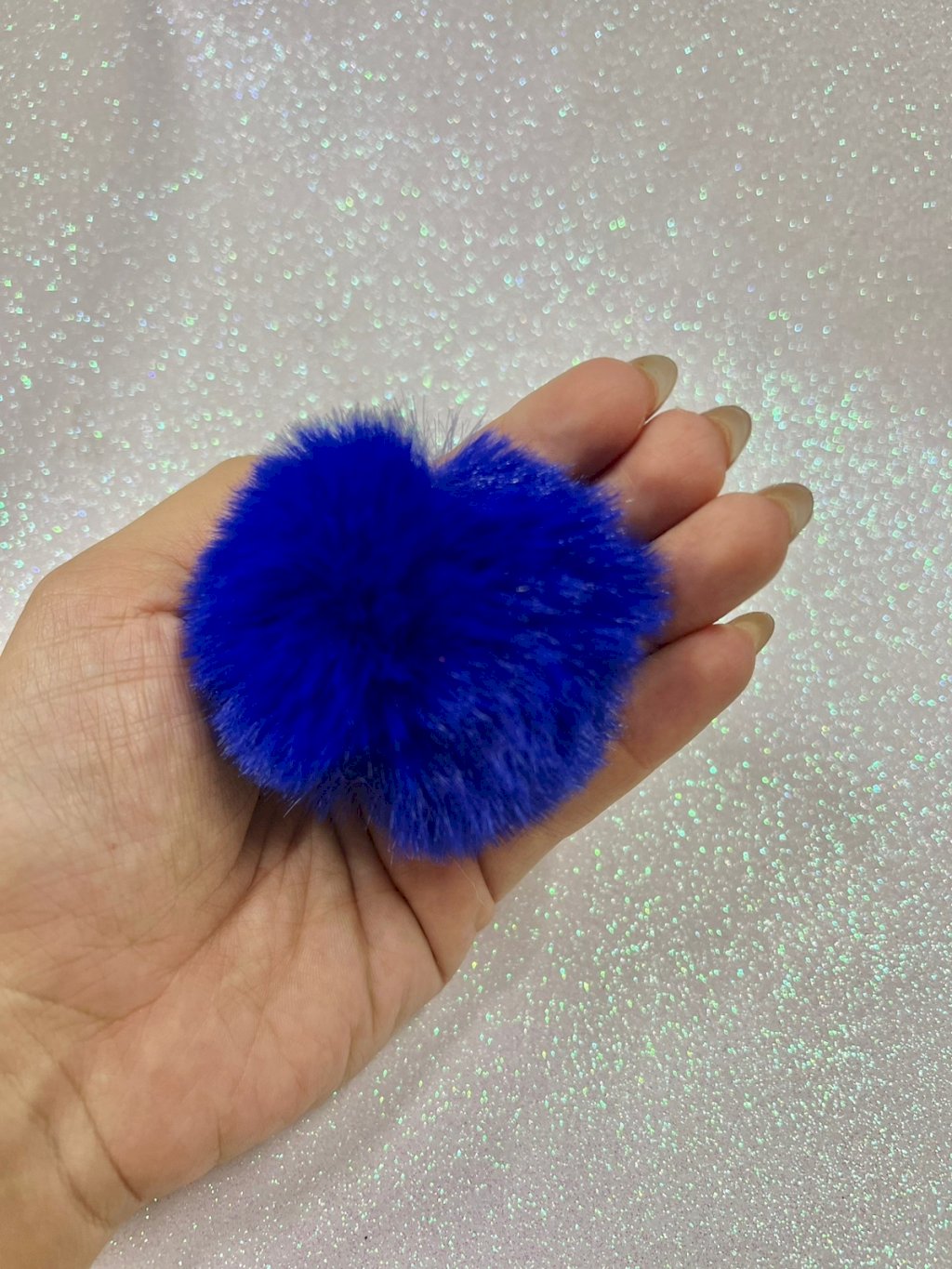 Pompom Pelúcia GG Ref:1606 PatImport AZUL ROYAL 70mm