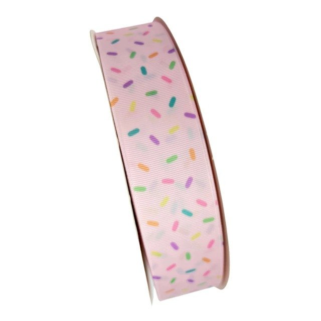 Fita Gorgurão Yama n°9 GRANULADO ROSA Cor016/016/018 38mm 05mt