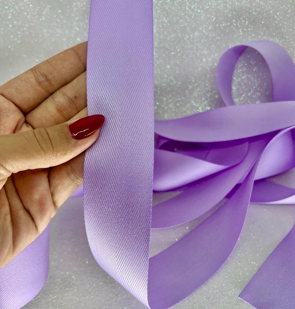 Fita Yama Twill Lisa n°9 Cor430-LT ORCHID 38mm 03mt