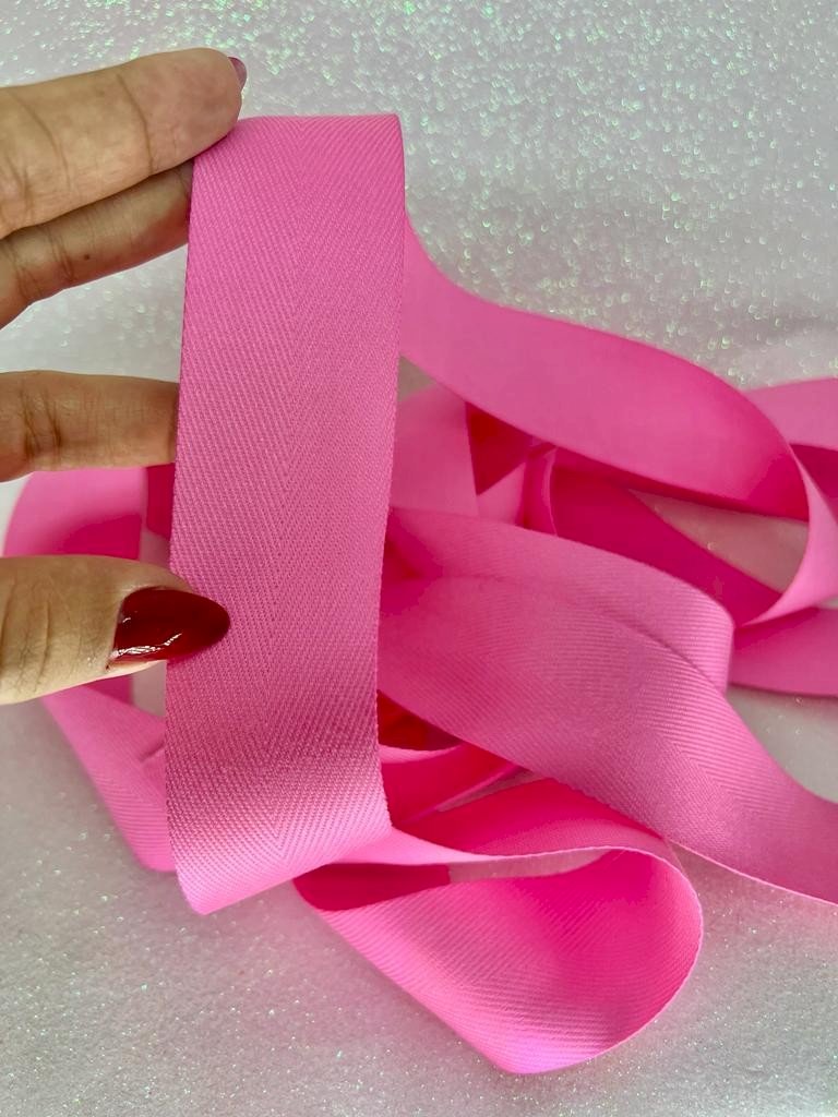 Fita Yama Twill Lisa n°9 Cor156-PINK 38mm 03mt