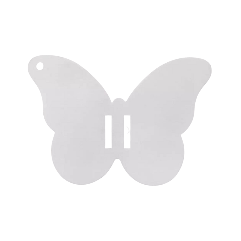 Papeletas para laços BORBOLETA BRANCA 50und