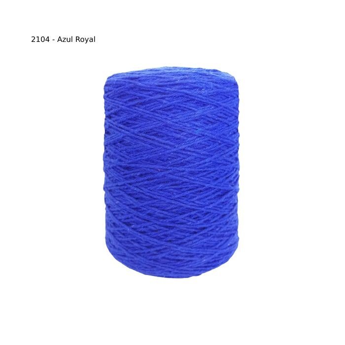 Barbante Stilo n°6 4/6 Cor2104-AZUL ROYAL 512mt