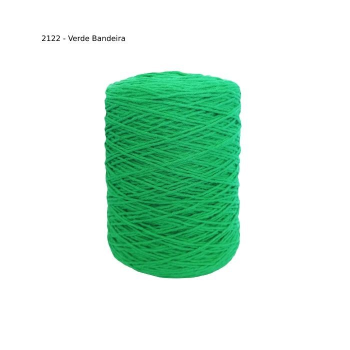 Barbante Stilo n°6 4/6 Cor2122-VERDE BANDEIRA 512mt