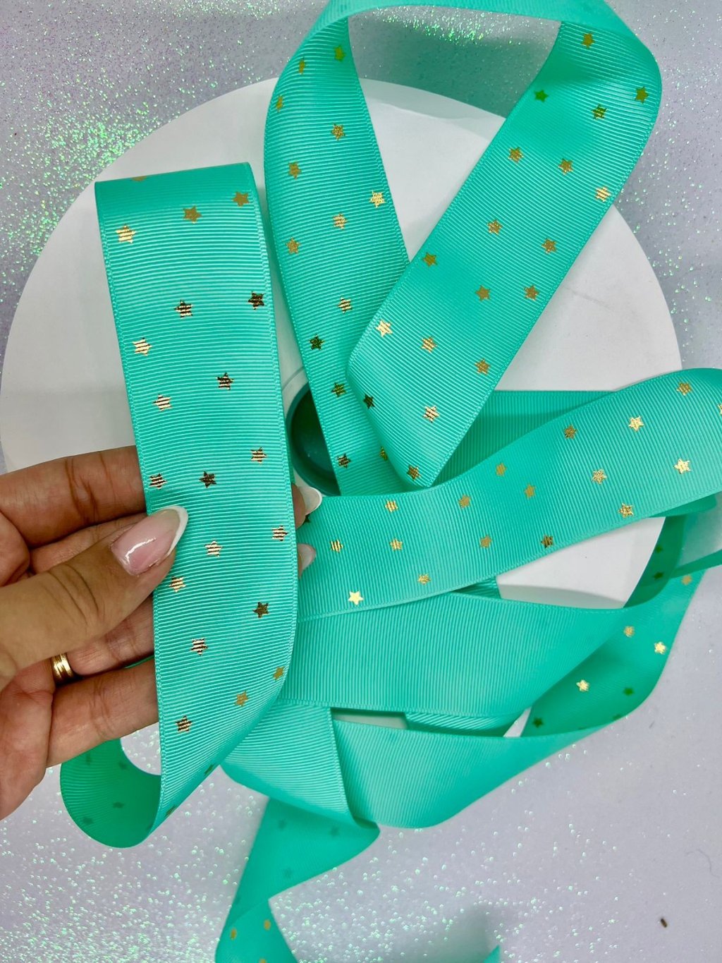 Fita Gorgurão Estrela Yama cor323-TOPIC 38mm 05mt