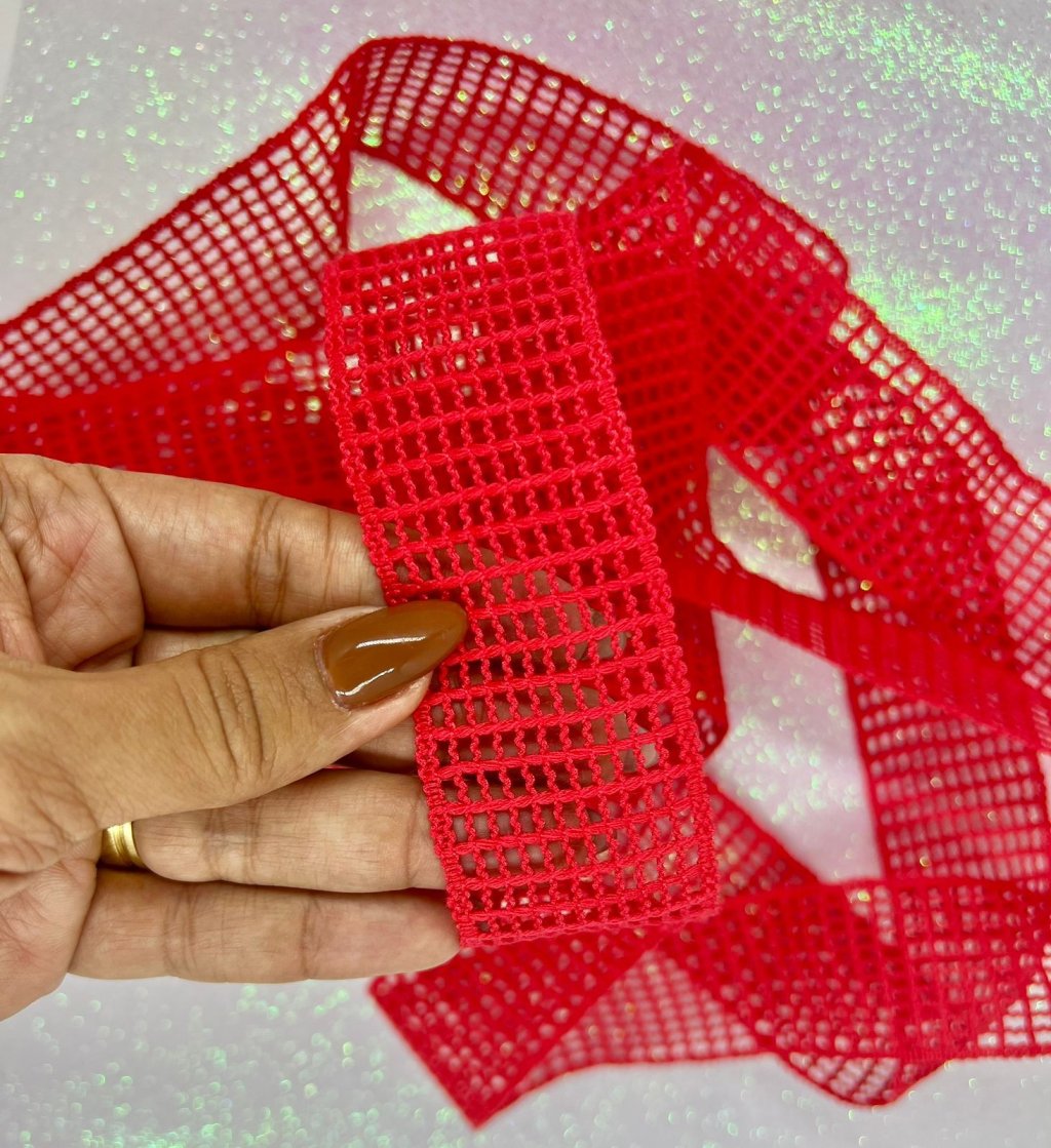 Fita Telada PatImport Ref:10460 VERMELHA 38mm 03mt