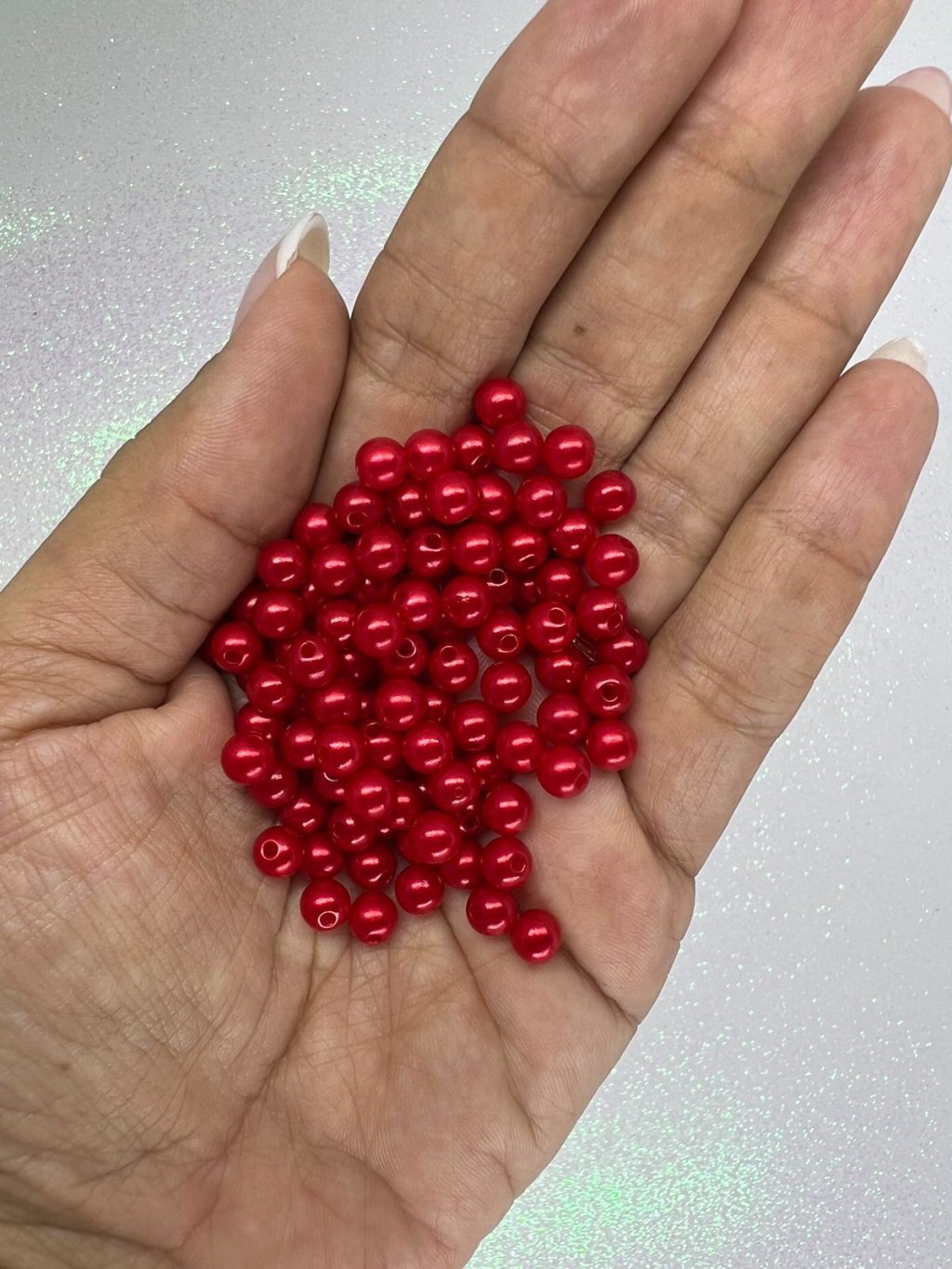 Pérola n°6 VERMELHA Yama 50g