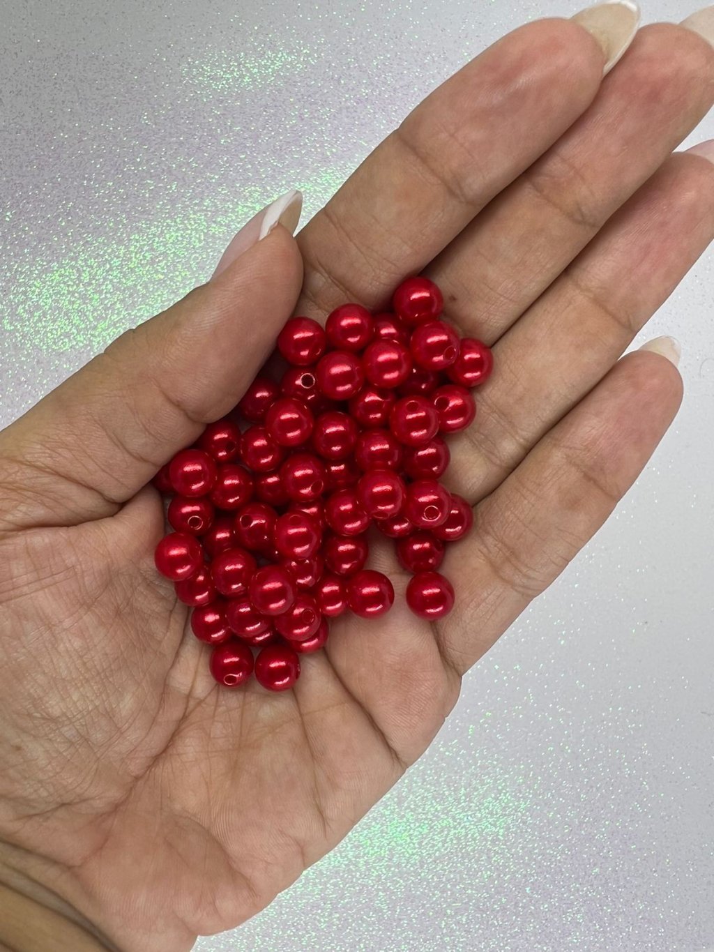 Pérola n°8 VERMELHO Yama 50g