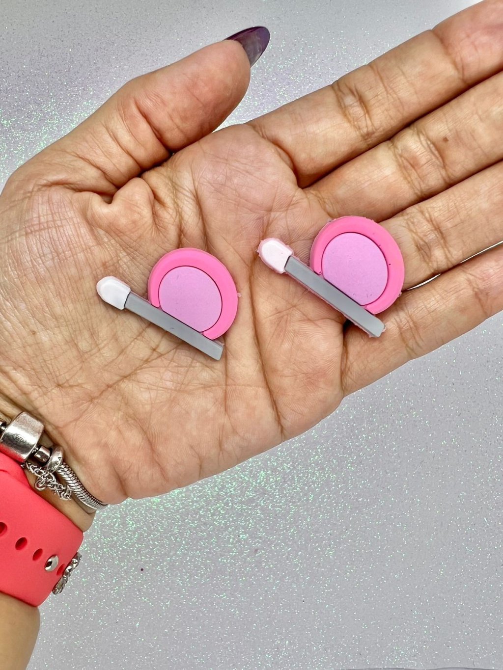 Aplique Emborrachado Barbie (Sombra Redonda) Limport Ref:40357 35mm 02und