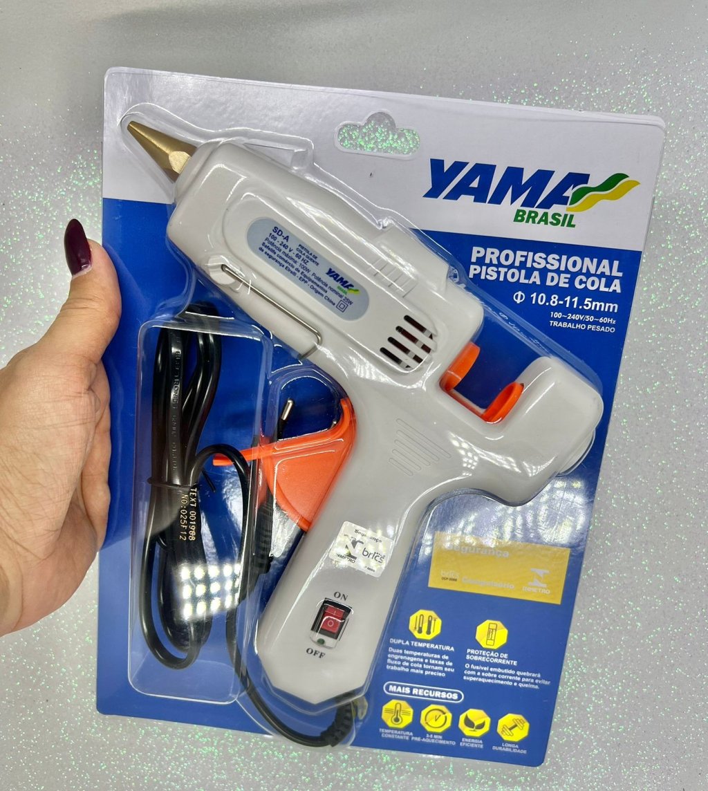 Pistola Cola Quente Yama Grande Potência 100W