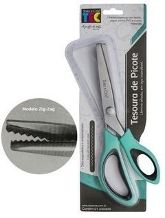 Tesoura Picotar Toke e Crie Ref:8413 24,5cm