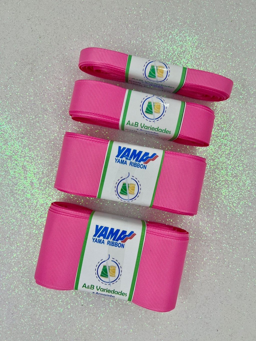 Fita Gorgurão Yama cor156-HOT PINK 10mt