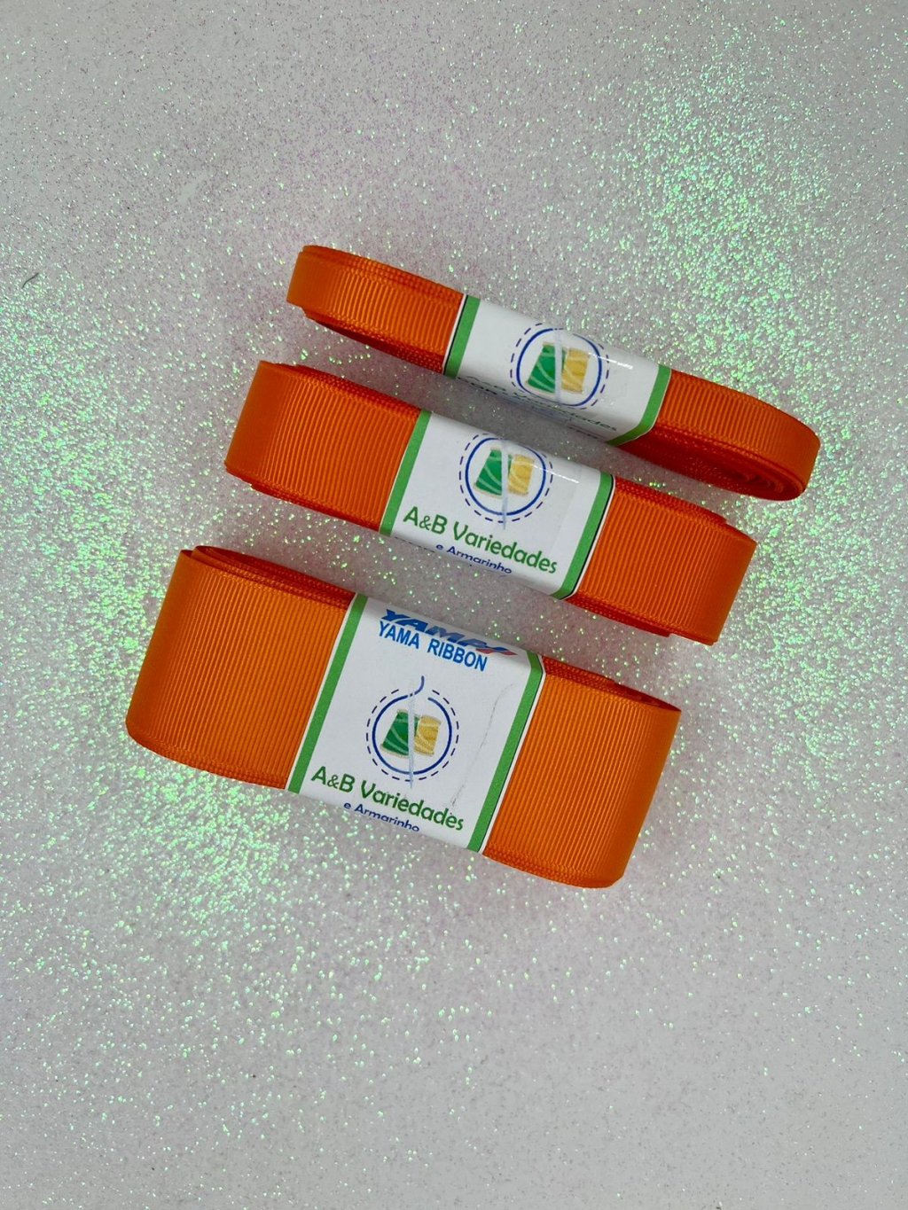 Fita Gorgurão Yama cor751-RUSSET ORANGE 10mt