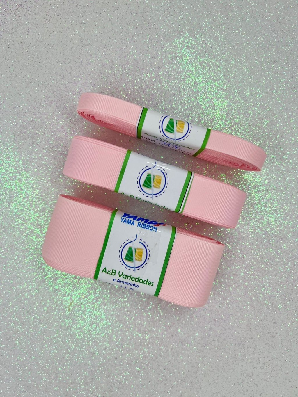 Fita Gorgurão Yama cor117-LT PINK 10mt