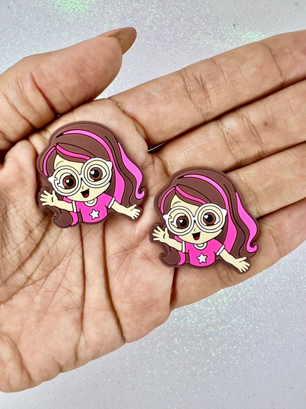 Aplique Emborrachado Luluca(cabeça) Yama Ref:38939 40mm 02und