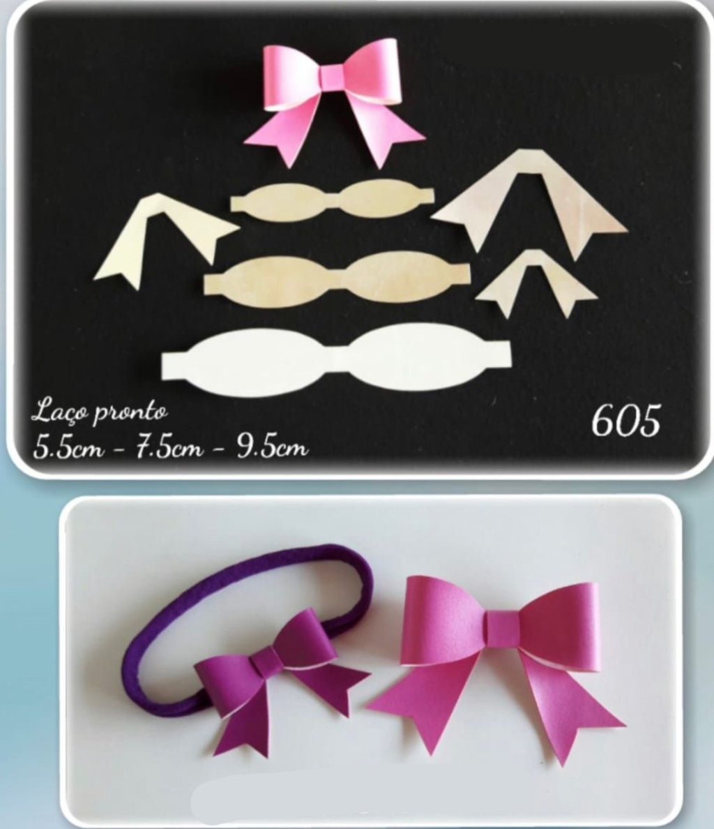 Molde Alumínio Laço Ref:605 03 tamanhos