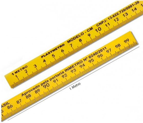 Metro p/Balcão PVC PlasMetro Ref:1760