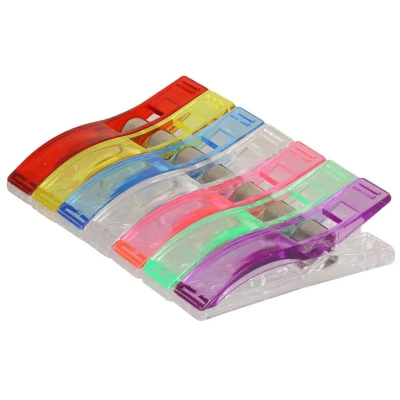 Prendedor PatchWork Plástico G Luli 5,5cm