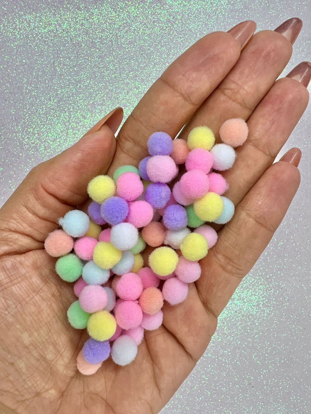 Pompom NYBC MULTICOR CANDY 08mm 200und