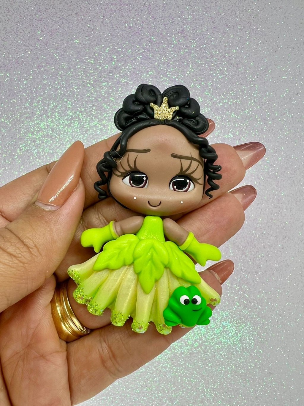 Aplique Biscuit Princesa Tiana IbBiscuit 01und