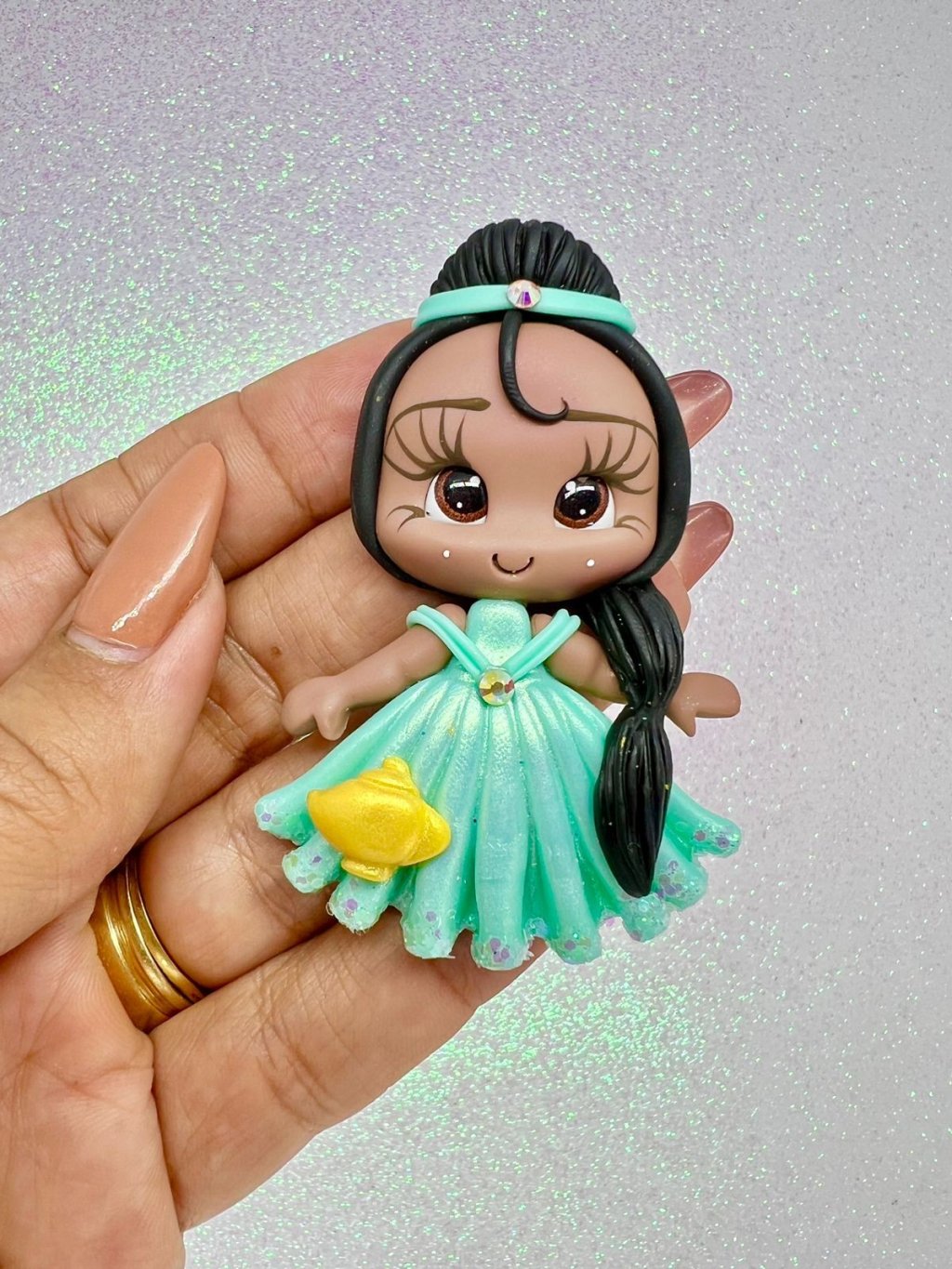 Aplique Biscuit Princesa Jasmine IbBiscuit 01und