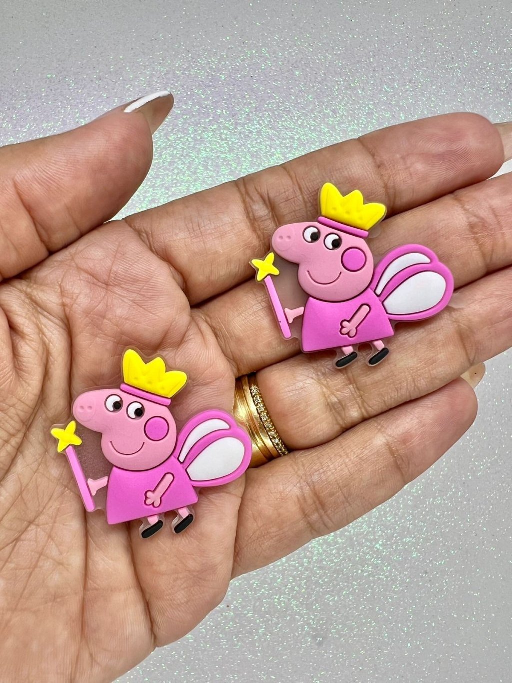 Aplique Emborrachado Peppa FrrImport Ref:2738 FADA 35mm 02und