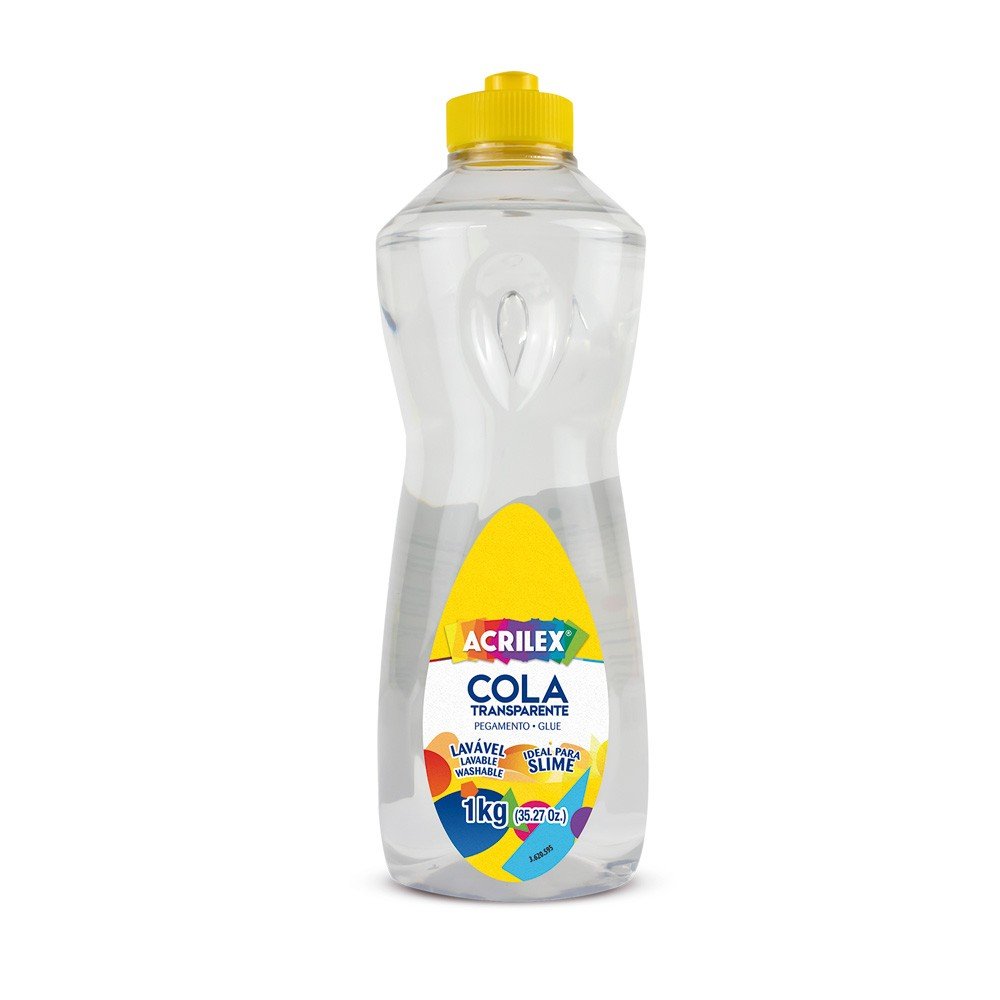 Cola Transparente Acrilex 500g