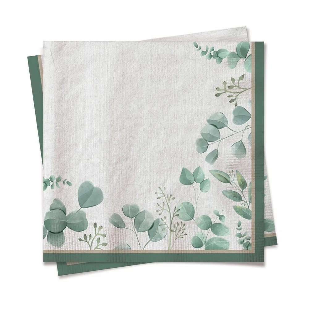 Guardanapo Cromus Ref:676 EUCALIPTO 32,5x32,5cm