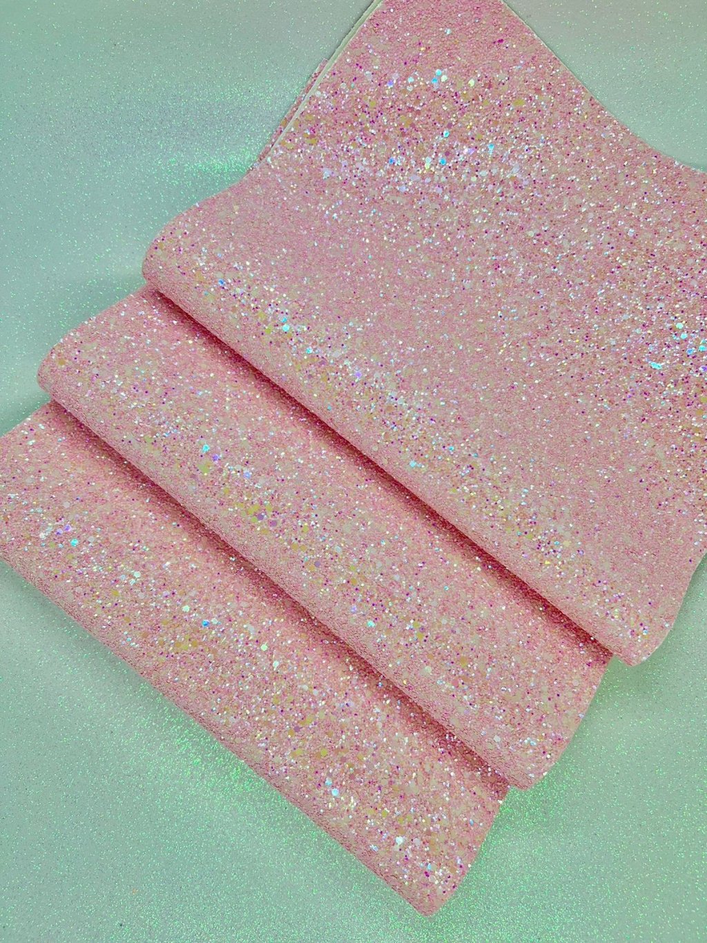 Lonita Flocada Gliter Yama Ref:43561 ROSA CLARO 40x27cm