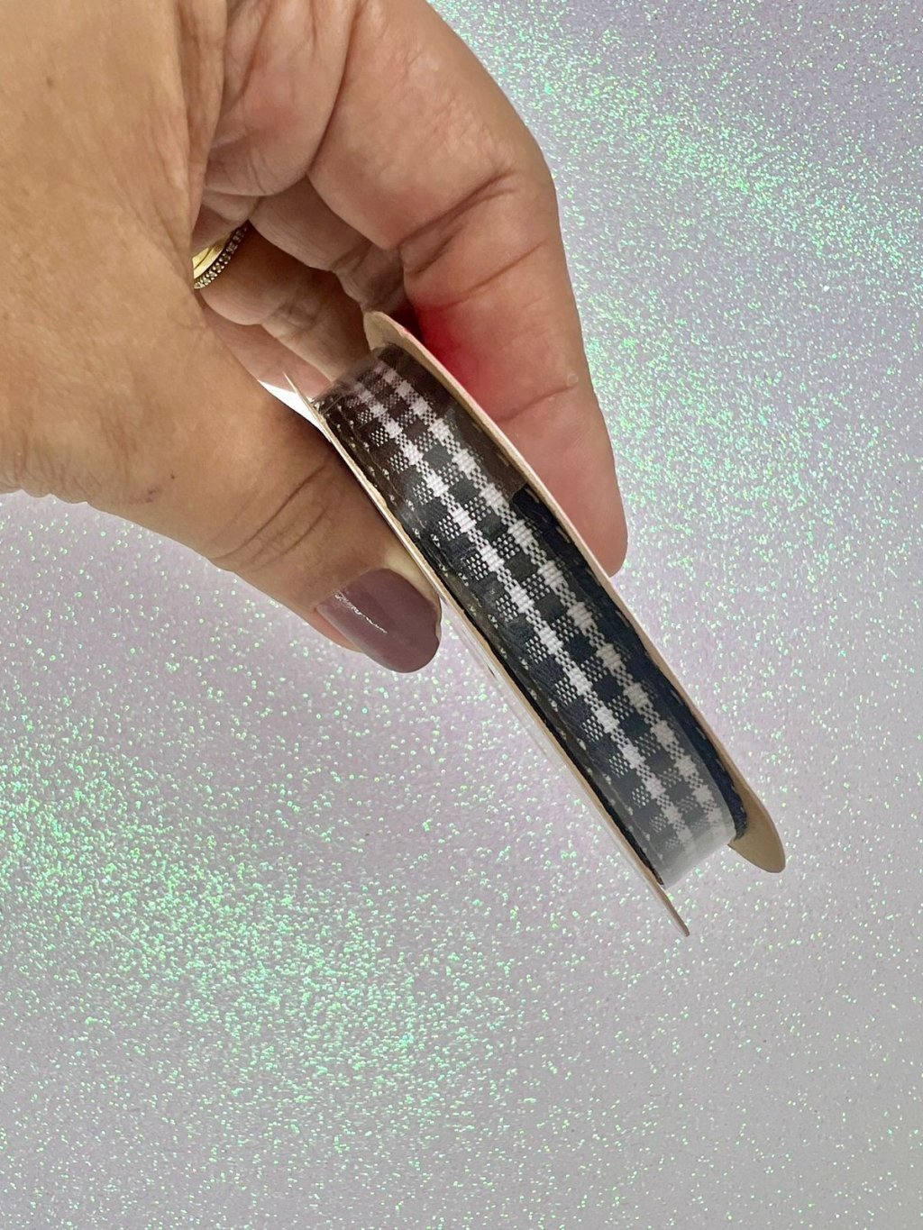 Fita Xadrez Sinimbu Ref:1944/10 Cor08-PRETO 10mm 10mt