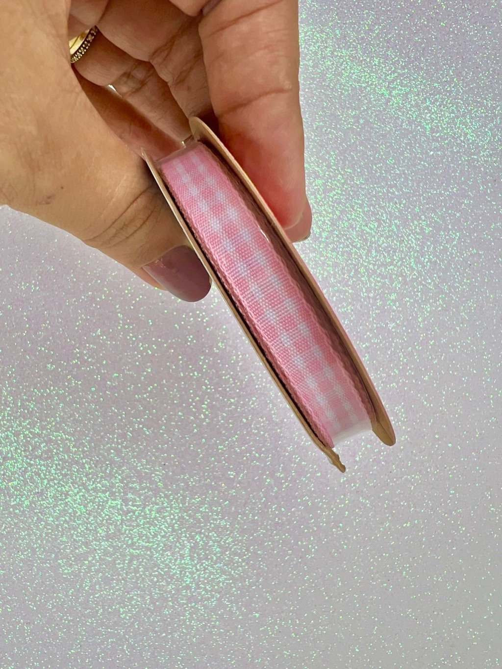 Fita Xadrez Sinimbu Ref:1944/10 Cor02-ROSA CLARO 10mm 10mt