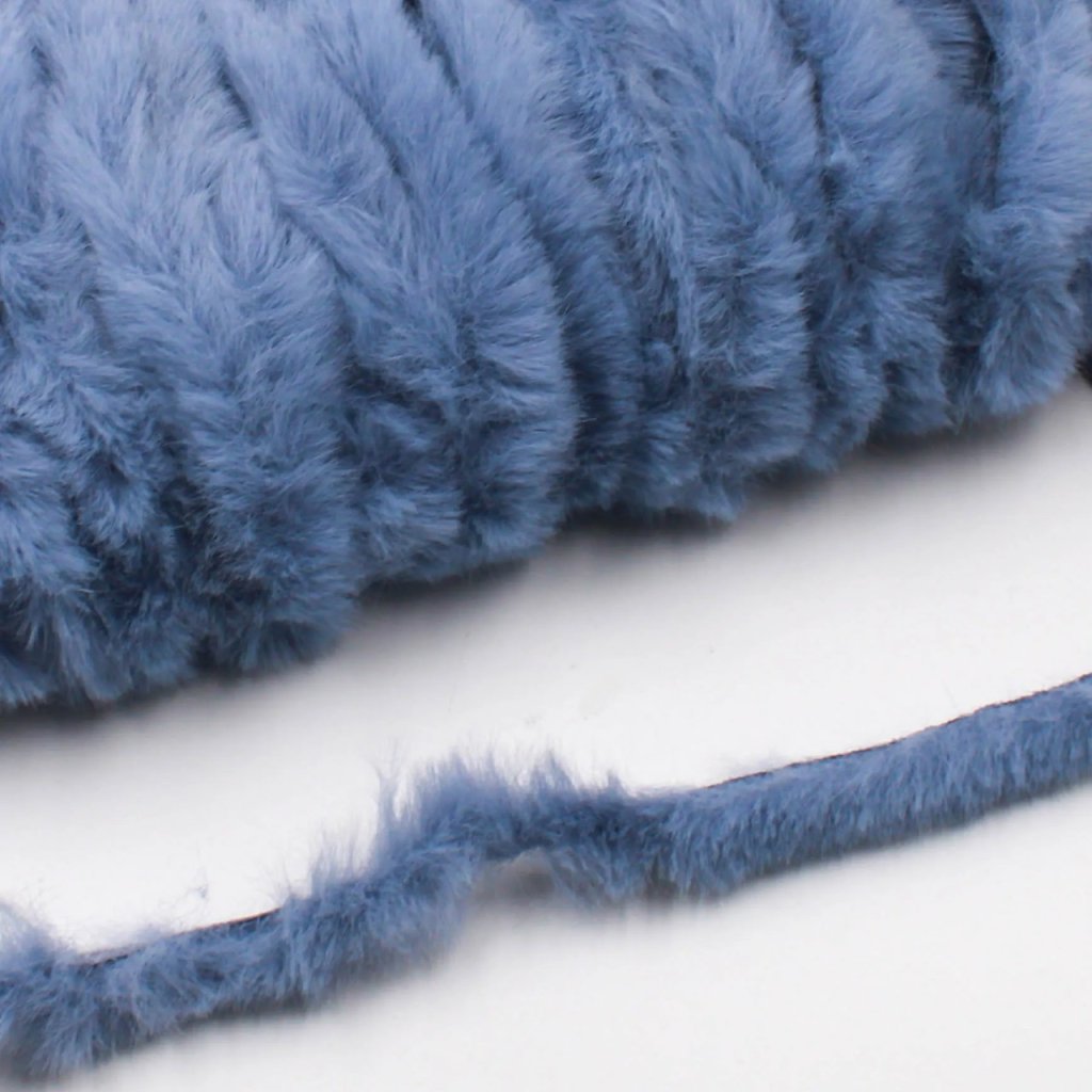 Pompom Bigode Limport Ref:24882 AZUL SECO 5mm