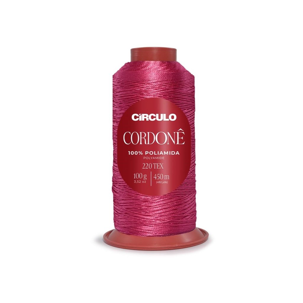 Linha Cordonê Circulo Cor3334-TULIPA 100g 450mt