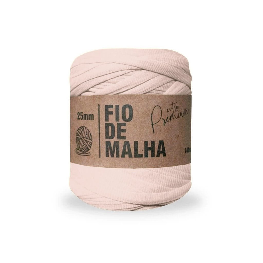 Fio de Malha Fischer Cor11-PÉROLA 25mm 140mt