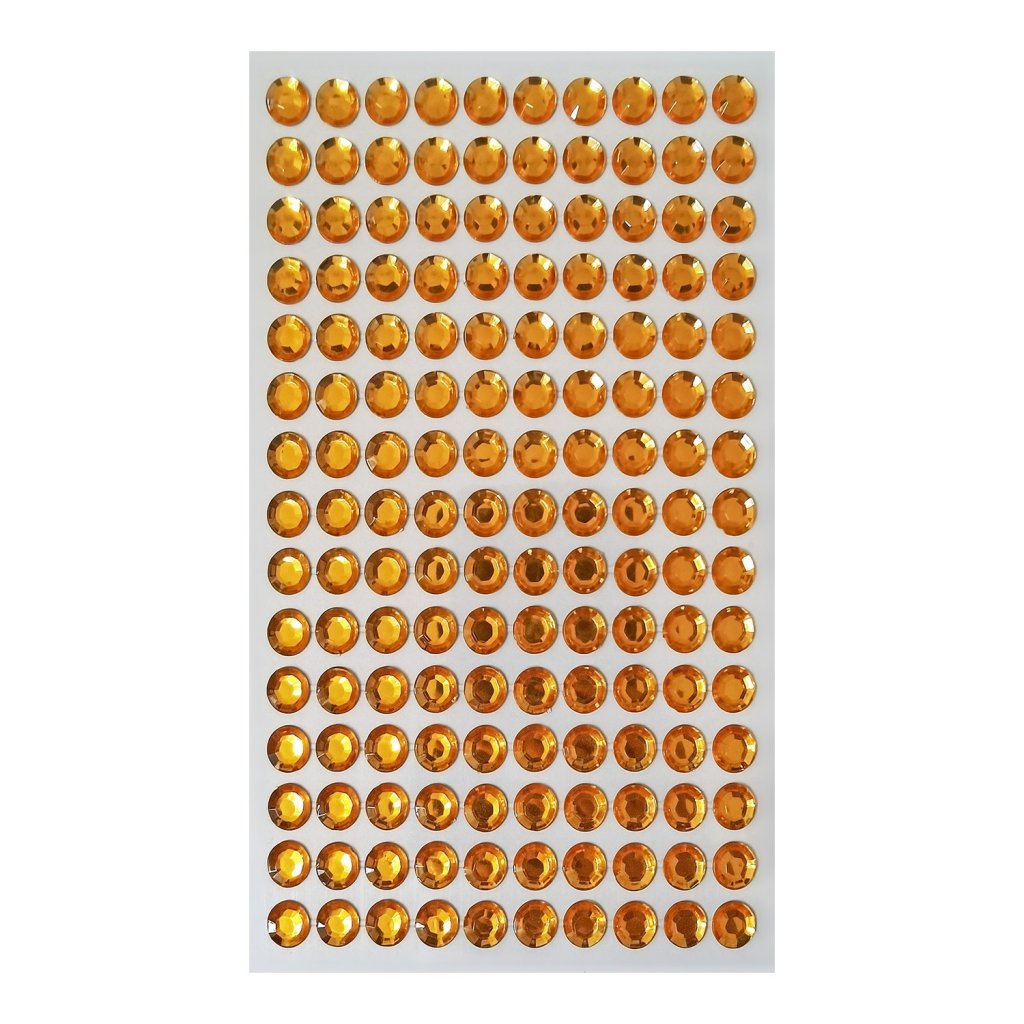Strass Adesivo Make+ REF:5365 OURO 8mm 