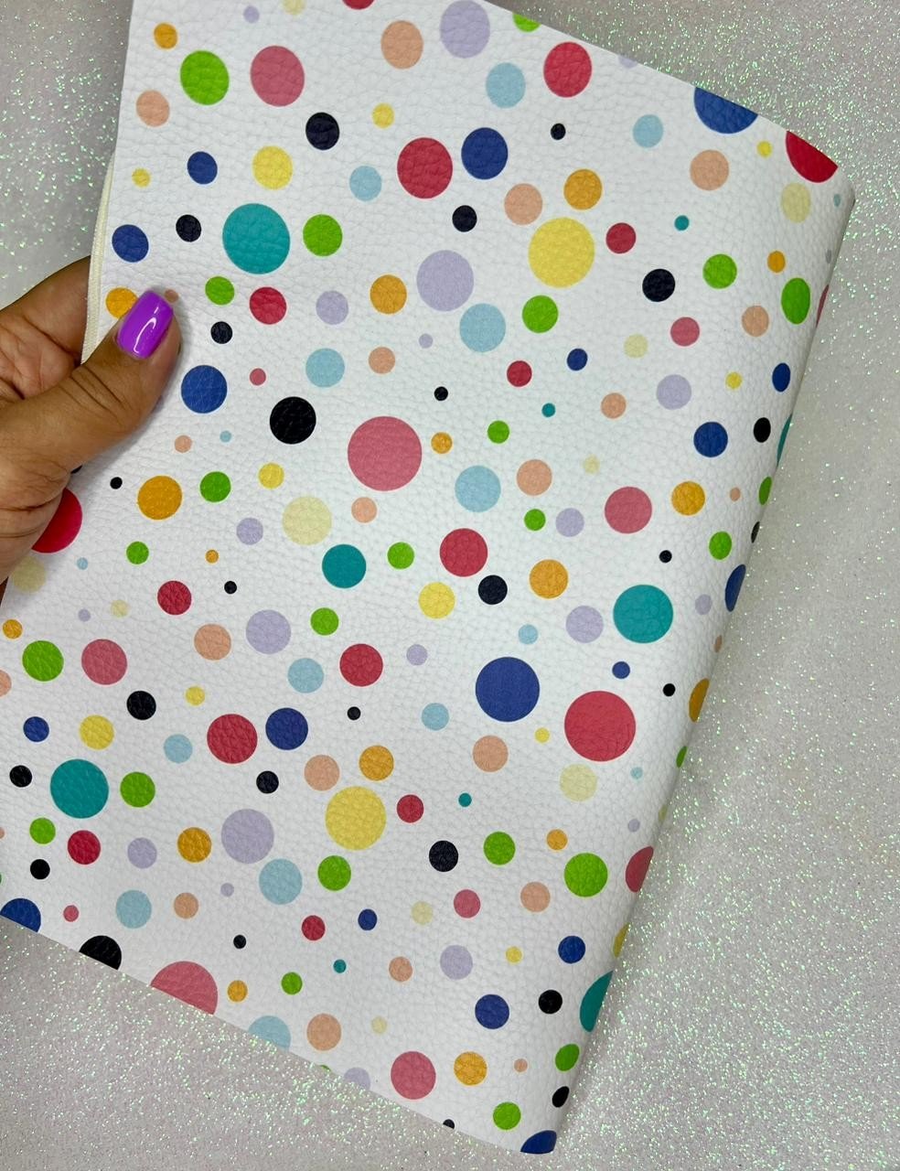 Lonita Estampa (Poá) ArtBless Ref:1227 COLOR 26x40cm FOLHA