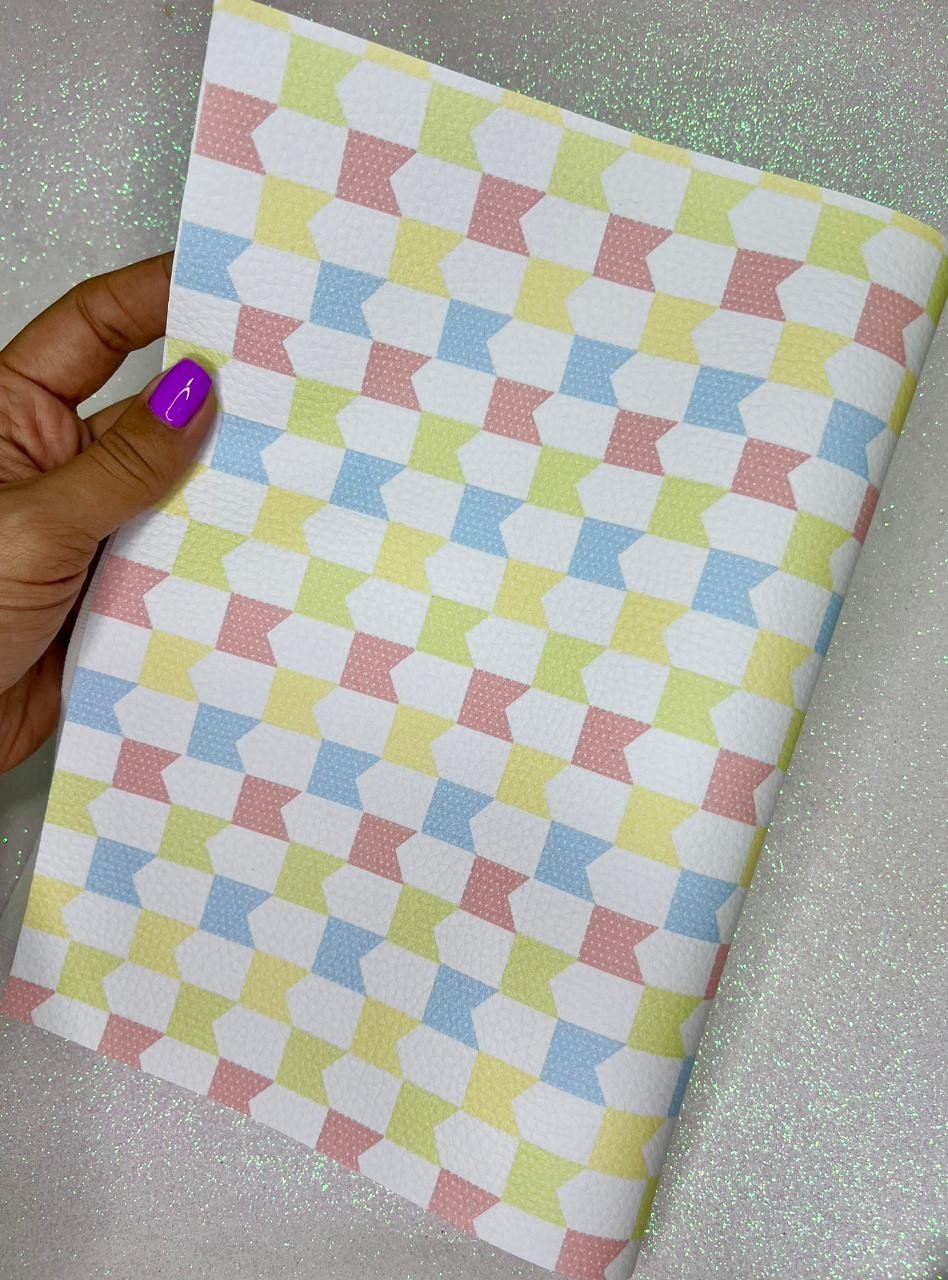 Lonita Estampa (Bandeirinhas Candy) ArtBless Ref:1227 26x40cm FOLHA