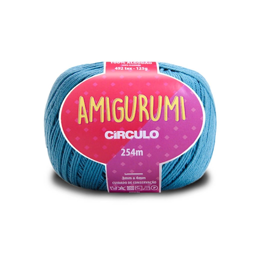 Linha Amigurumi Circulo cor2930-NETUNO 254mt