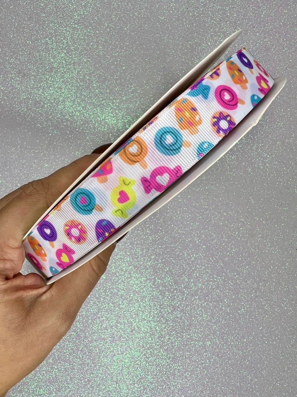 Fita Gorgurão n°5 Yama Coleção DOCES Cor317 22mm 05mt