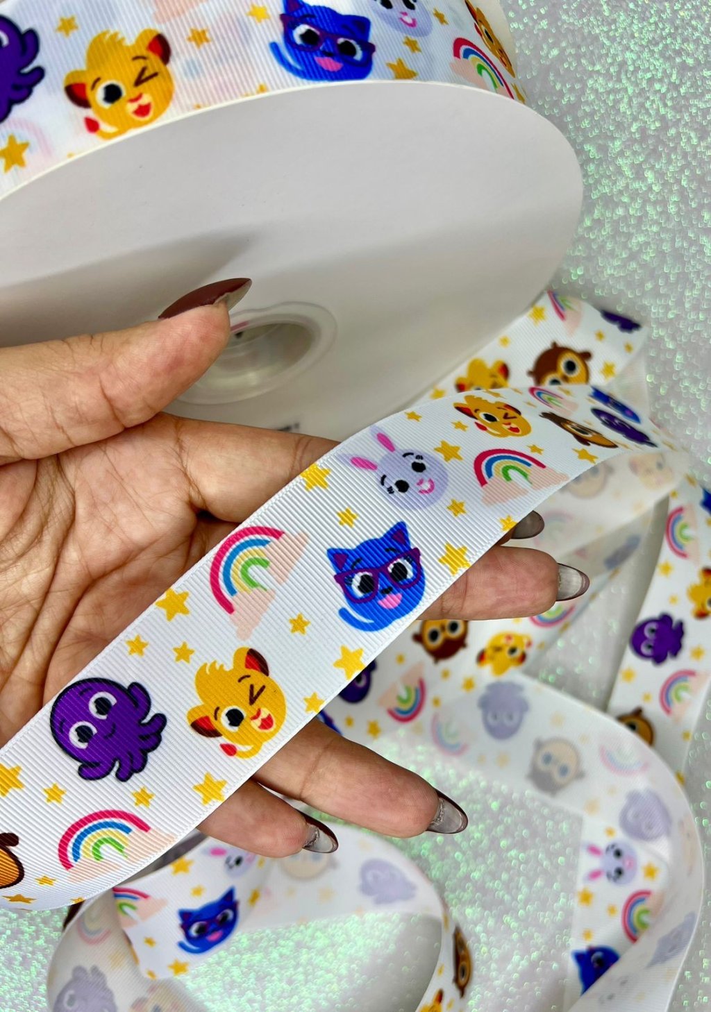 Fita Gorgurão n°9 Yama Coleção BOLOFOFO Cor316 38mm 05mt