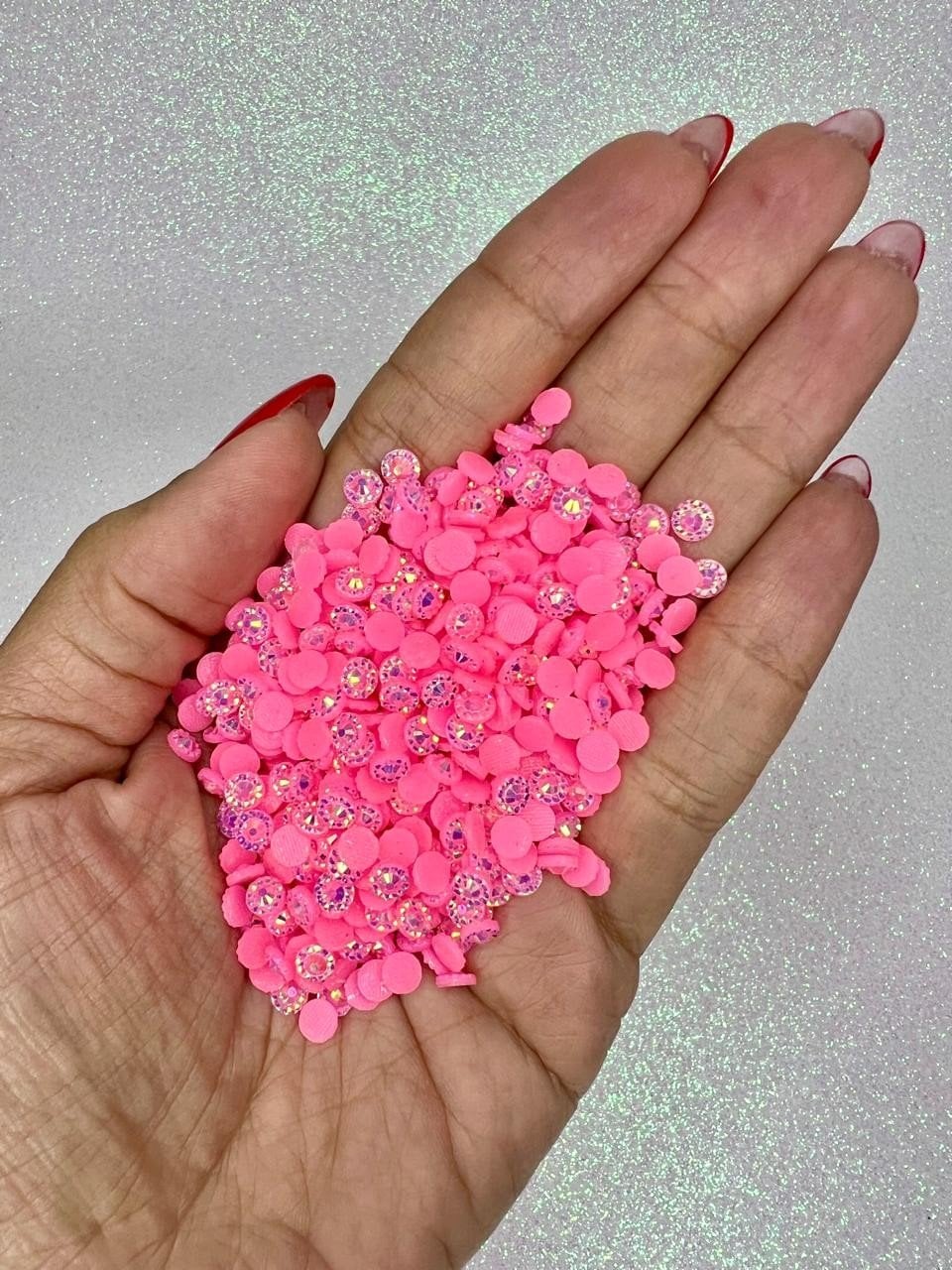 Strass Margarida Hotfix Lomil Ref:48516 Cor159-ROSA 5mm 10g