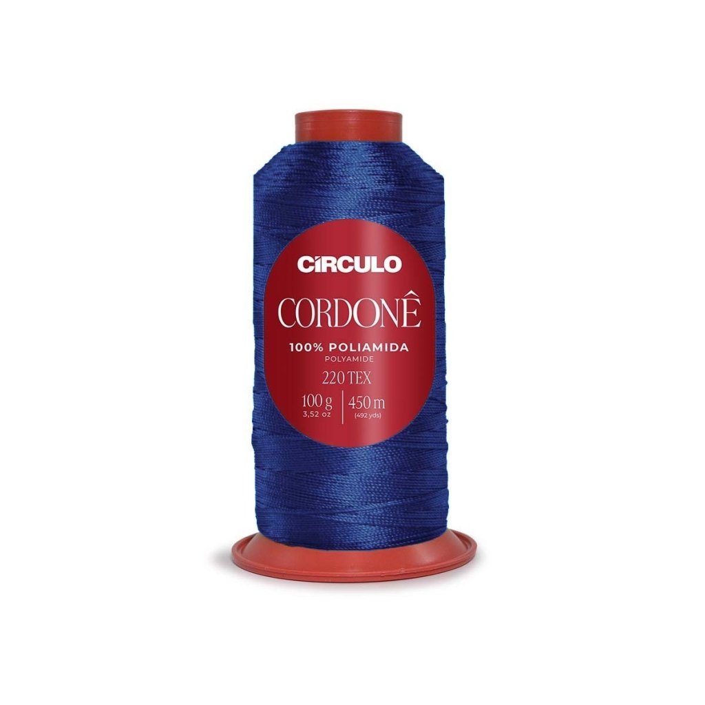 Linha Cordonê Circulo Cor2745-MEIA NOITE 100g 450mt