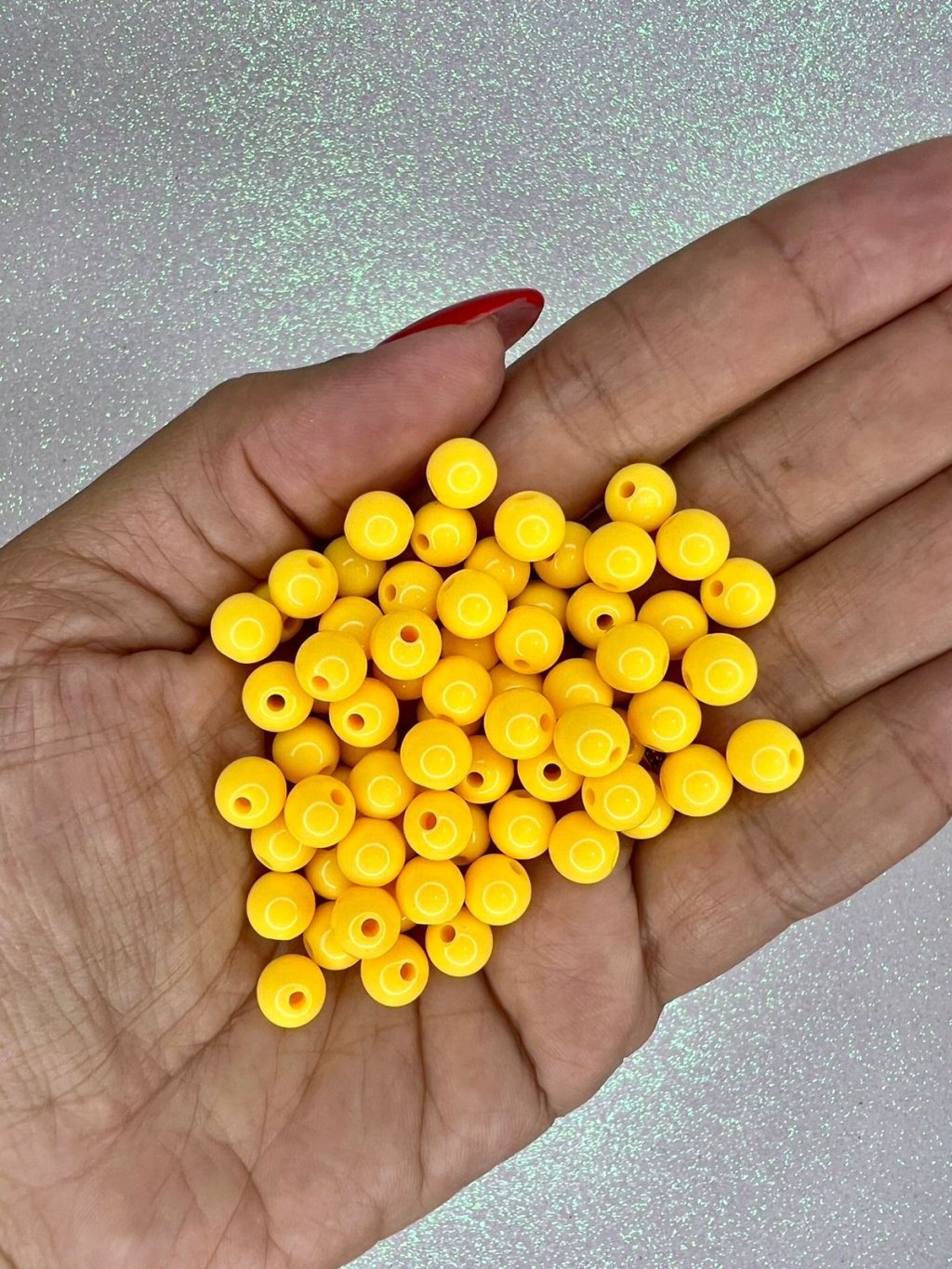 Bola Lisa n°8 Leitosa AMARELO MEDIO 20g